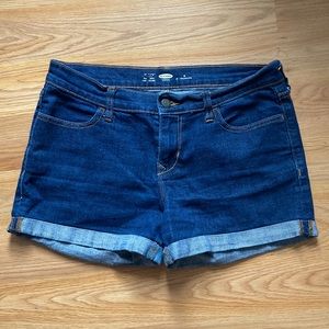 Blue Denim Shorts